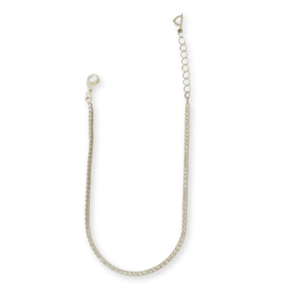 Pulseira Riviera Rodio em prata 925