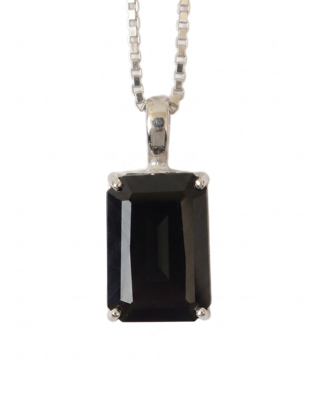 Corrente Elo Veneziano pingente Pedra Onix Lapidada em prata 925