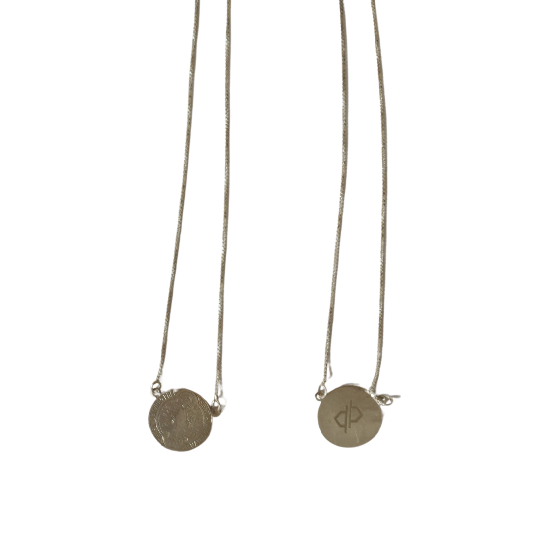 Colar Escapulário São Bento em prata 925