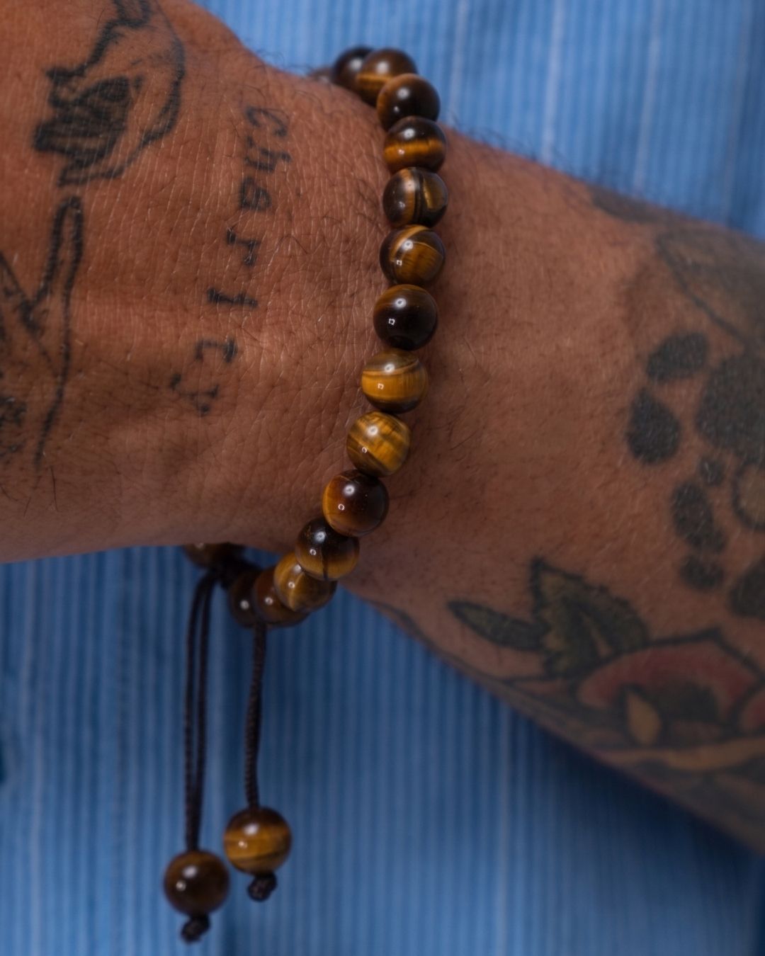 Pulseira Pedra Olho de Tigre