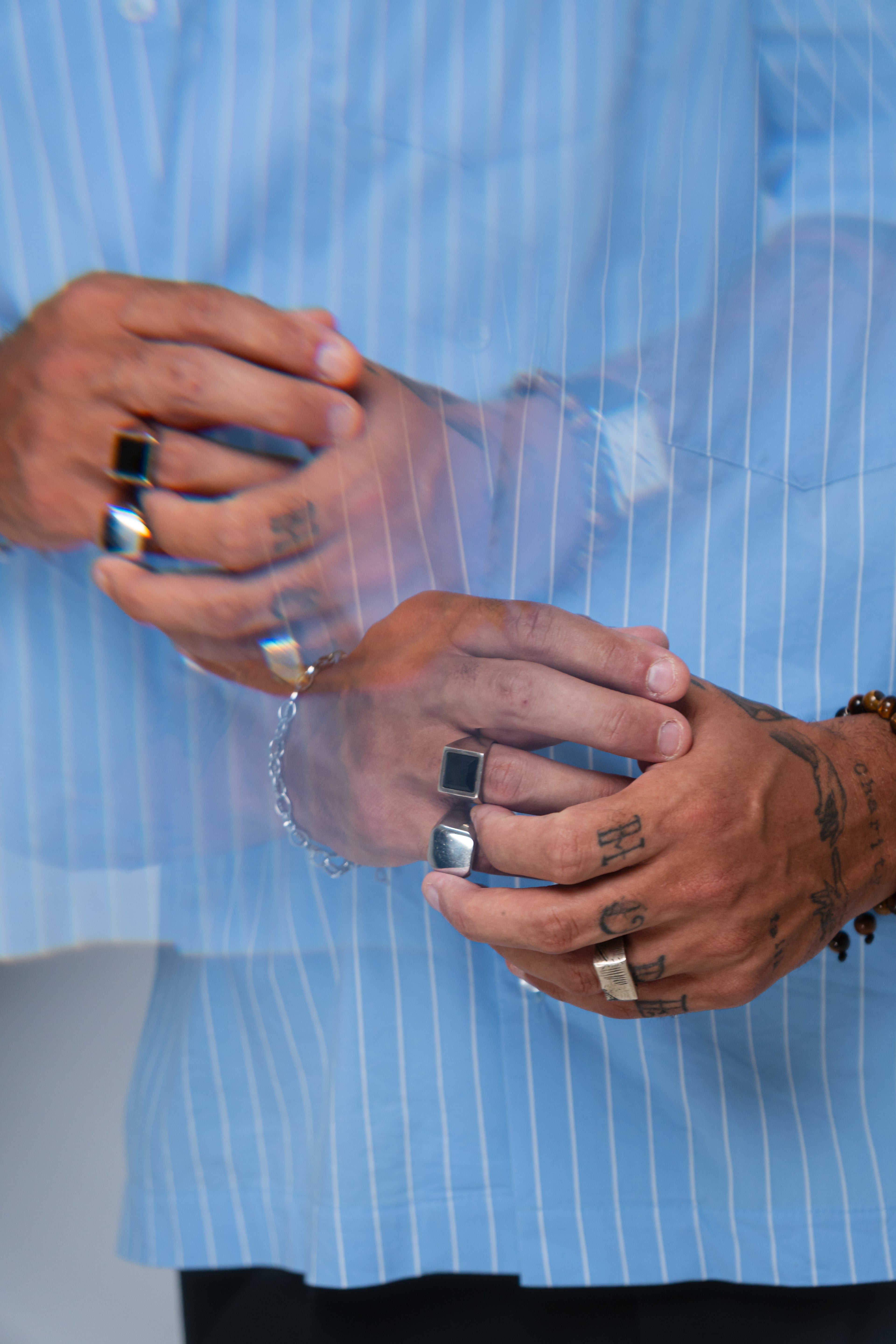 Anel Ônix Lapidado prata 925