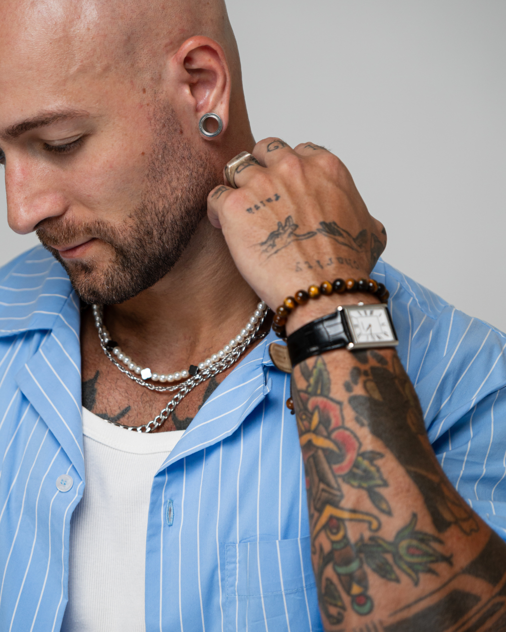 Pulseira Pedra Olho de Tigre