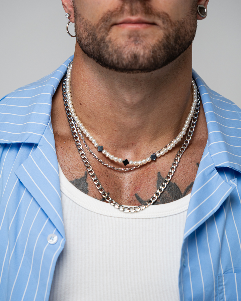 Corrente Entrelaçada em aço