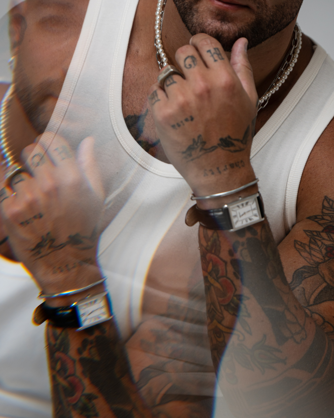 Pulseira Rabo de Rato em aço